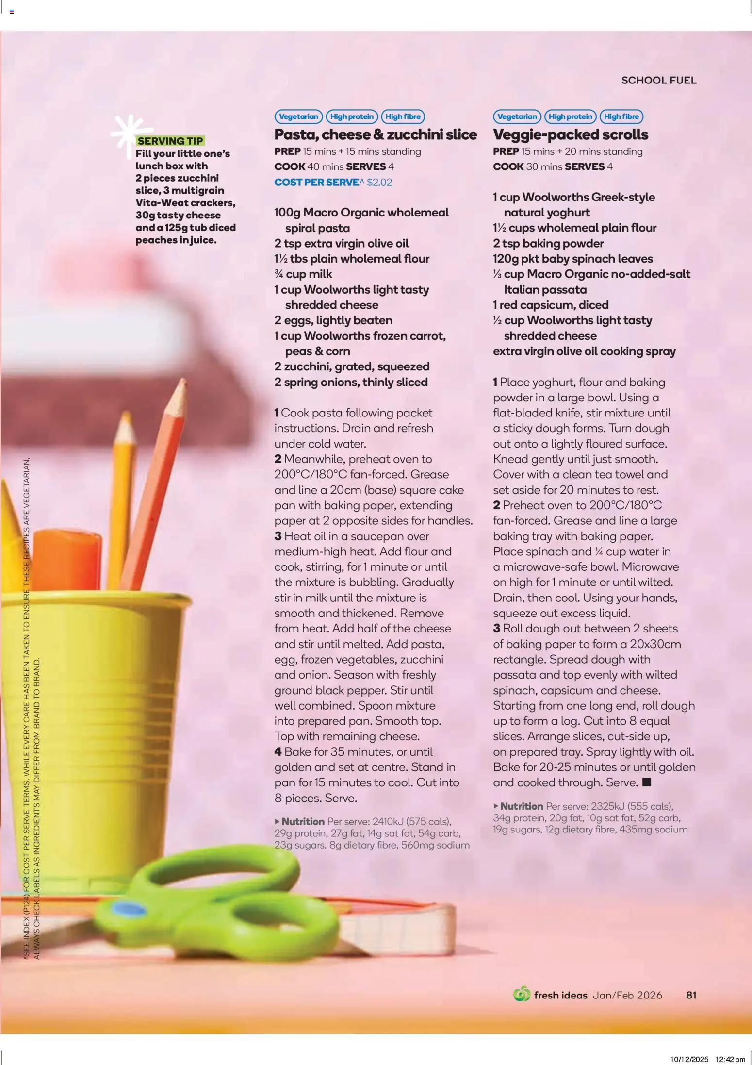 Woolworths Fresh Ideas Magazine - page 81- valid from 14/01/2026
