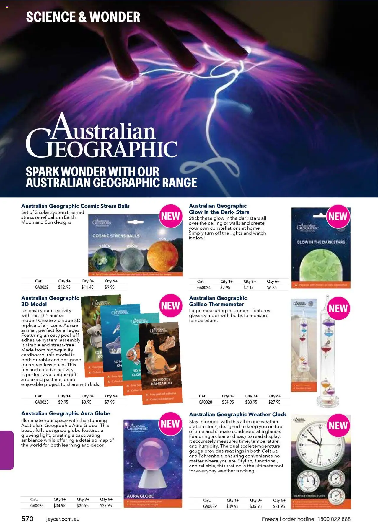 Jaycar Engineering & Scientific Catalogue 2025/2026  - page 570- valid from 09/07/2025