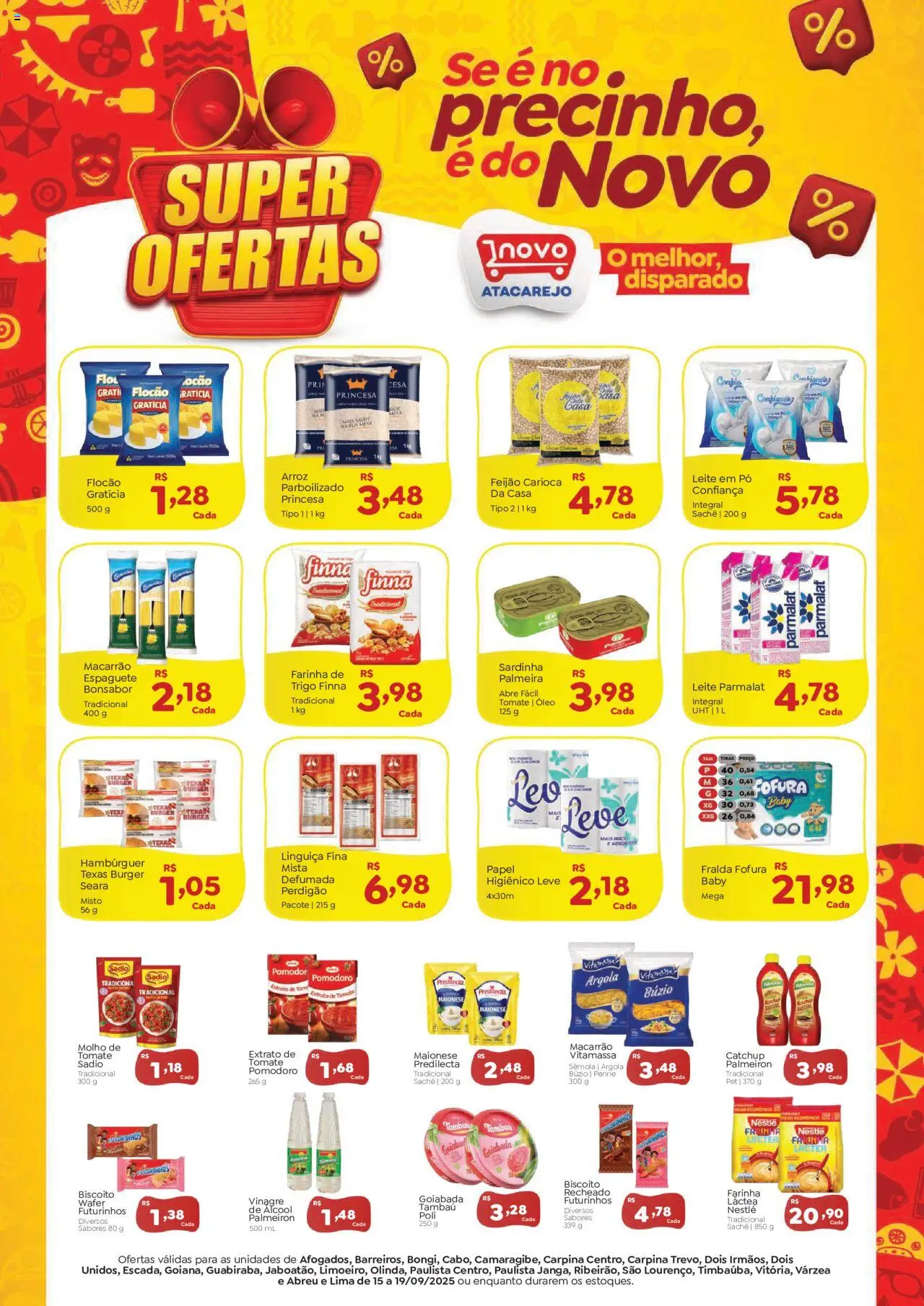 Novo Atacarejo - Ofertas da semana - página 1- válido a partir de 15/09/2025
