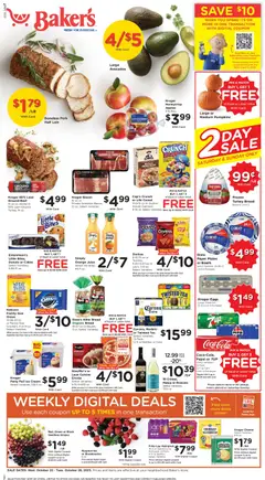 Preview Baker's Weekly Ad - NE valid from 10/22/2025