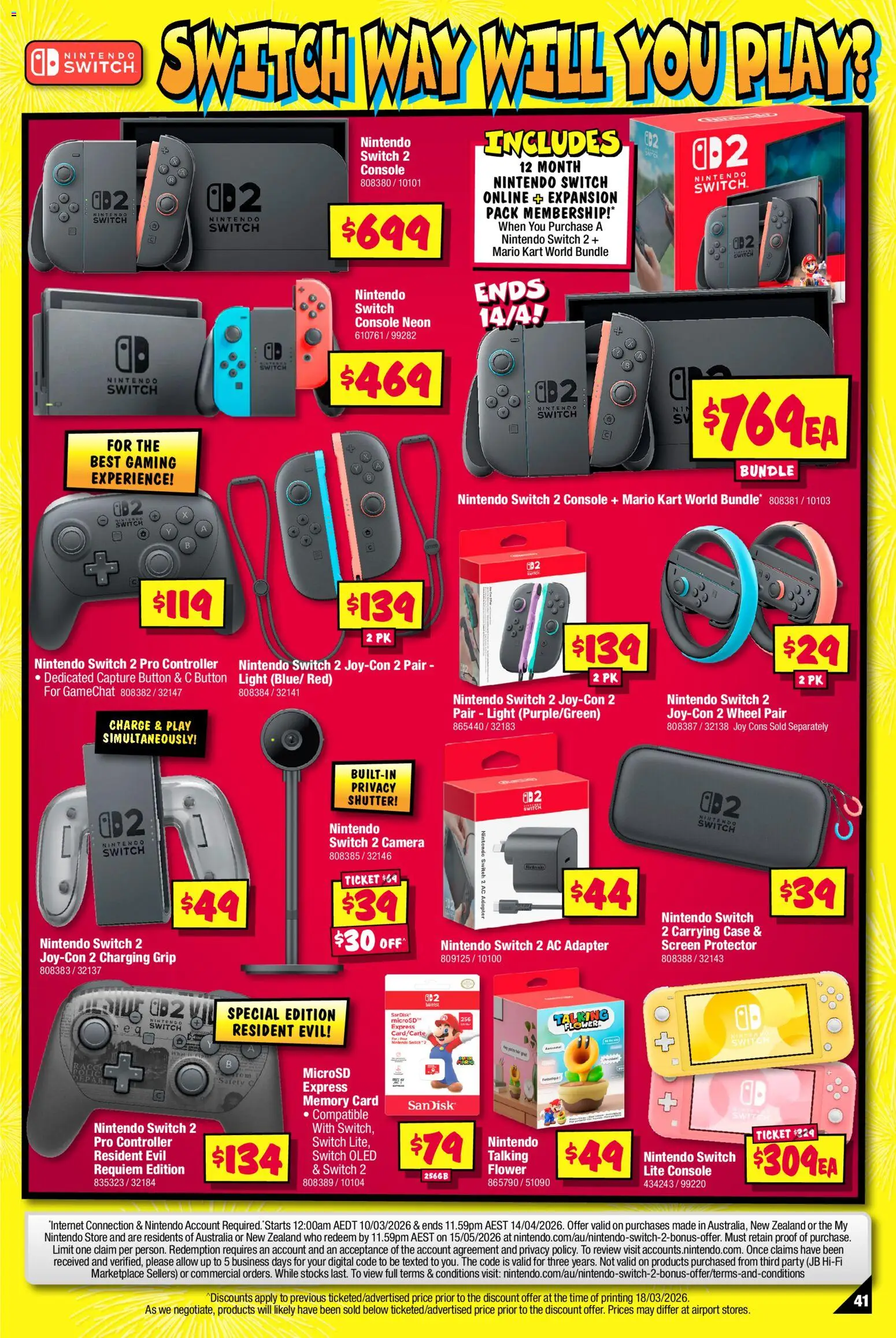 JB Hi-Fi catalogue  - page 41- valid from 30/03/2026