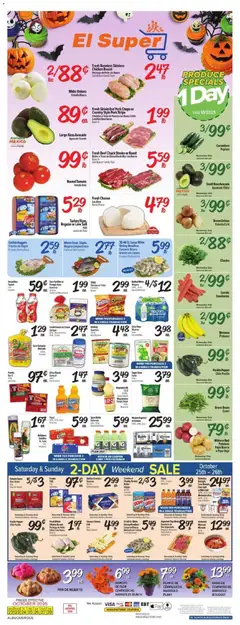 Preview El Super Weekly Ad valid from 10/22/2025