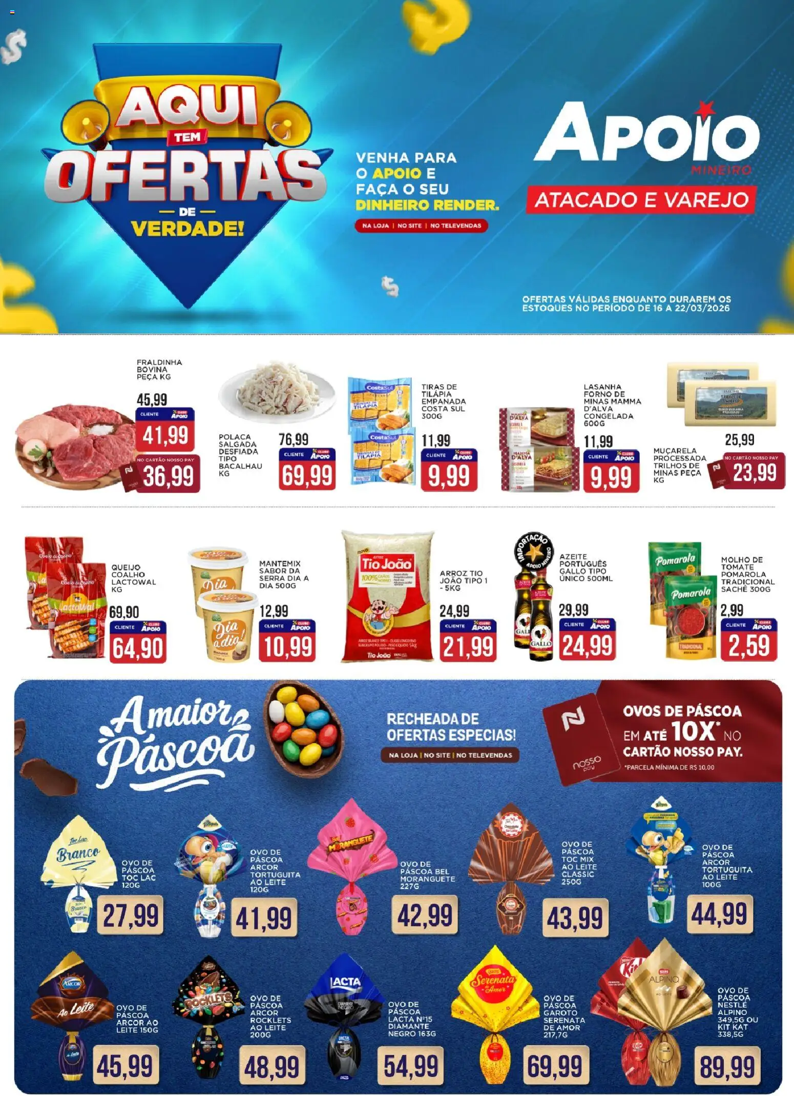 Apoio Mineiro - Ofertas da semana - página 1- válido a partir de 16/03/2026
