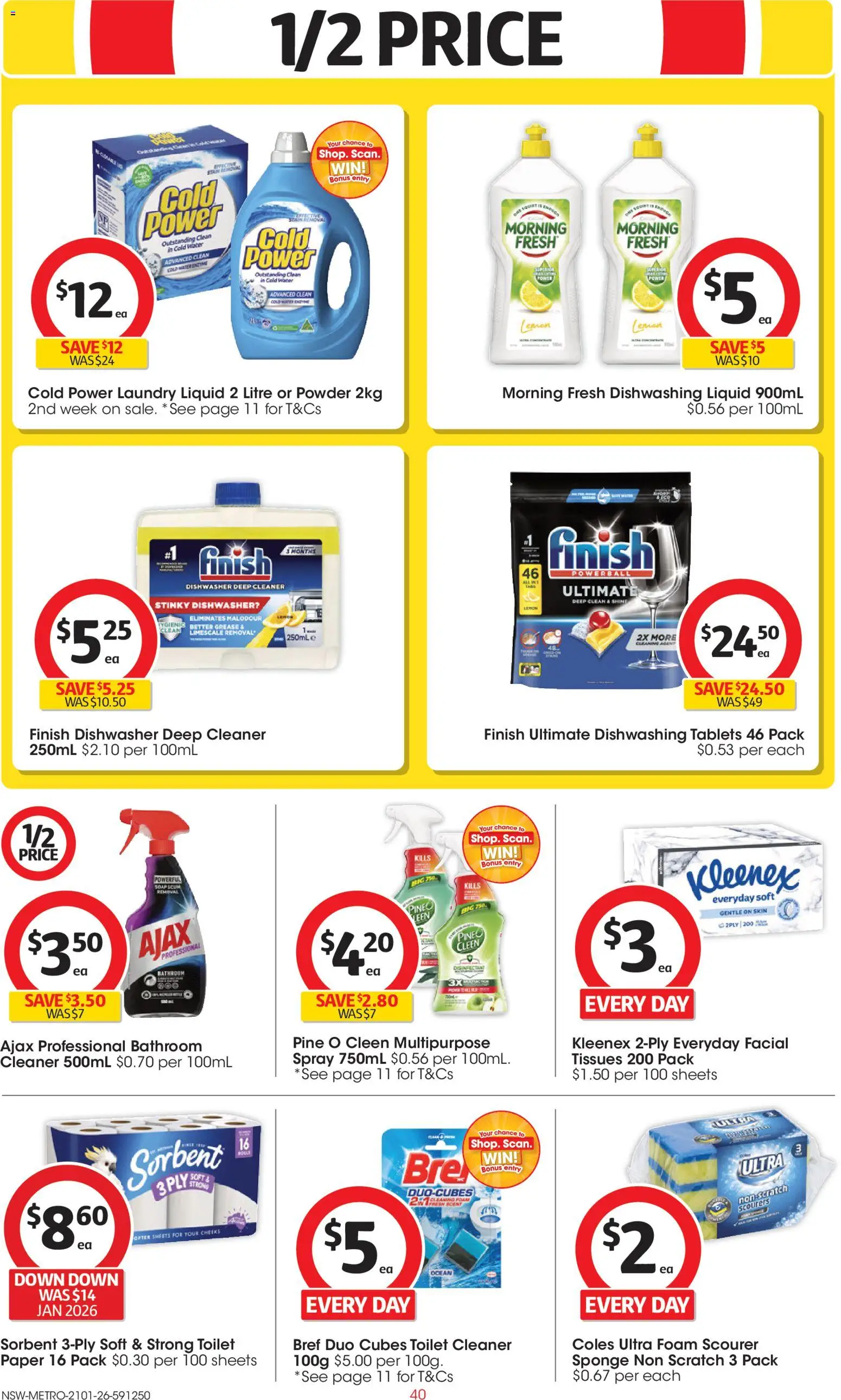 Coles  Catalogue  - page 40- valid from 21/01/2026
