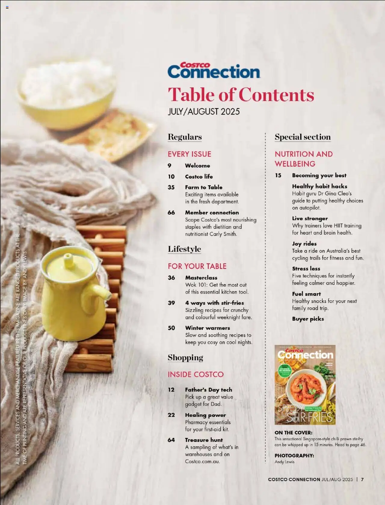 Costco Magazine Jul/Aug 2025 - page 7- valid from 01/07/2025