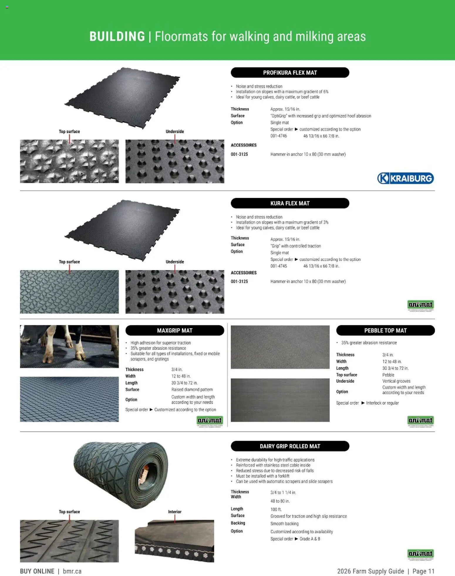 BMR - Agrizone - 2026 Farm Supply Guide - page 11- valid from Jan 9, 2026
