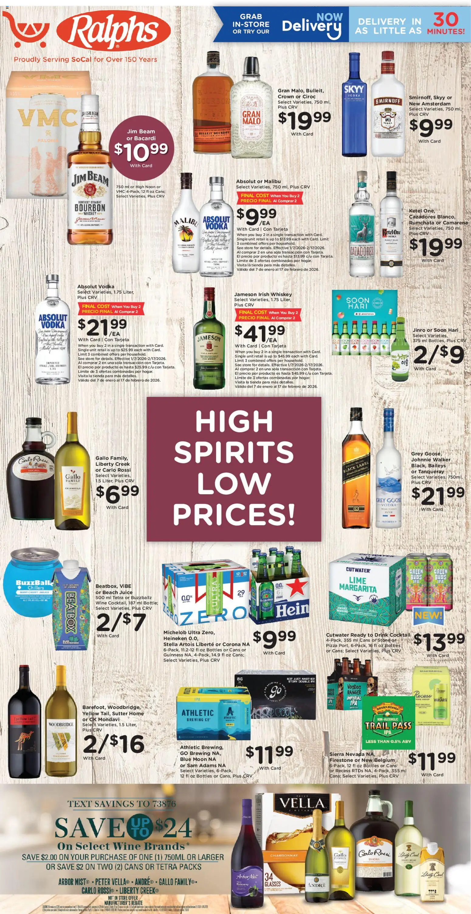 Ralphs Adult Beverage - page 1- valid from 01/28/2026