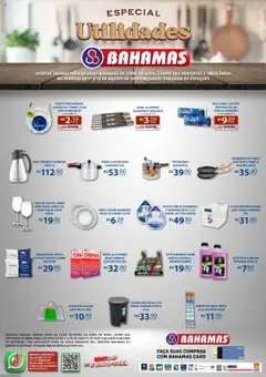Pré-visualização Bahamas Supermercados - Ofertas Especial Utilidades válida a partir de 01/08/2025