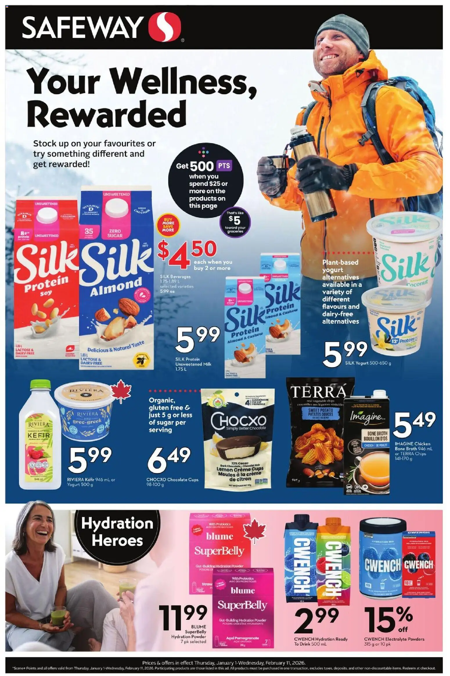 Safeway - Natural and Wellness Booklet - page 1- valid from Jan 1, 2026