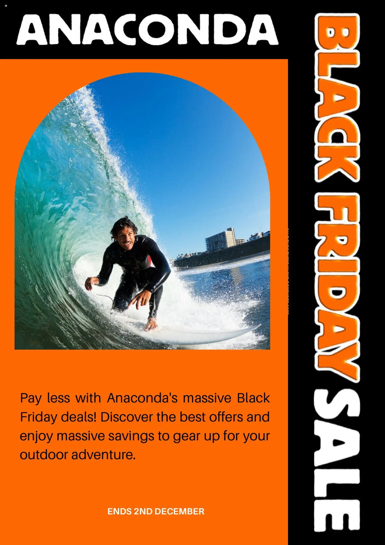 Anaconda Black Friday  - page 1- valid from 14/11/2025