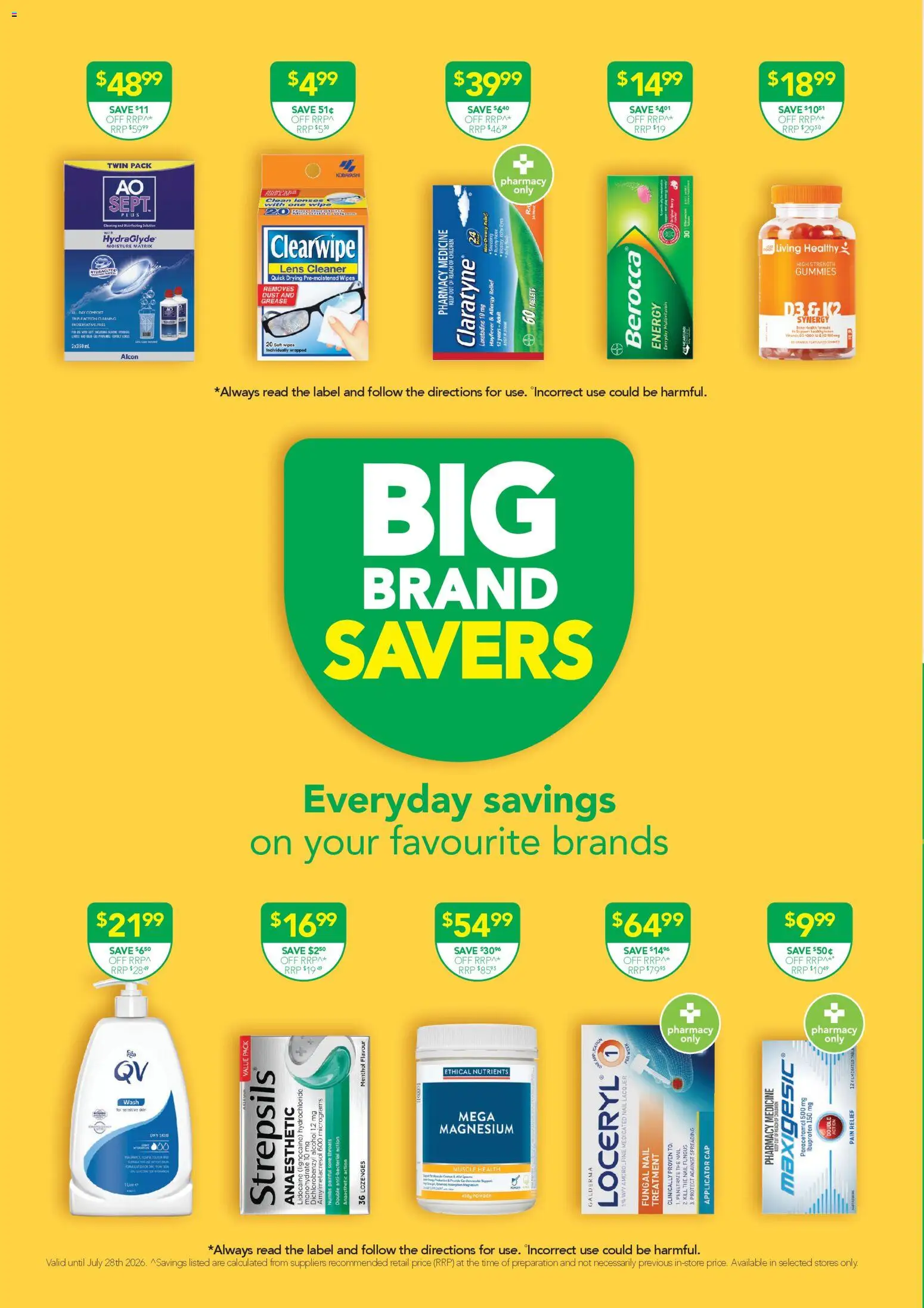 Terry White catalogue  - page 2- valid from 05/03/2026