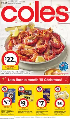 Coles catalogue preview - valid from 26/11/2025