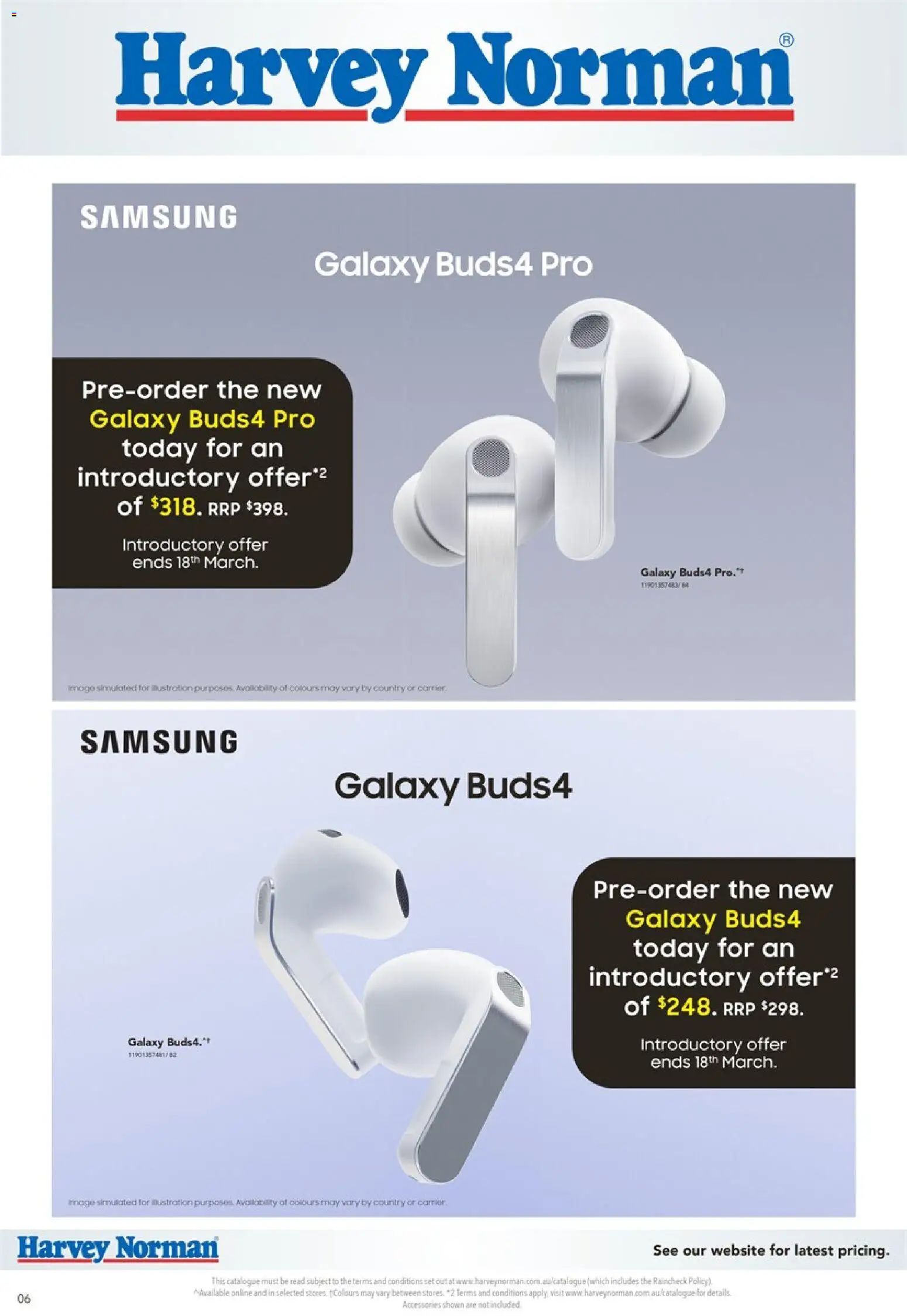 Harvey Norman Samsung Pre-Order - page 6- valid from 26/02/2026