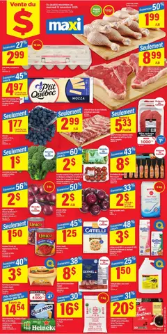Preview Maxi weekly flyer / circulaire valid from Nov 6, 2025