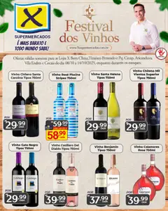 Pré-visualização X Supermercados - Ofertas Festival dos Vinhos válida a partir de 08/10/2025