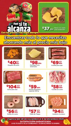 Bodega Aurrerá folleto Ofertas válido desde 28/11/2025