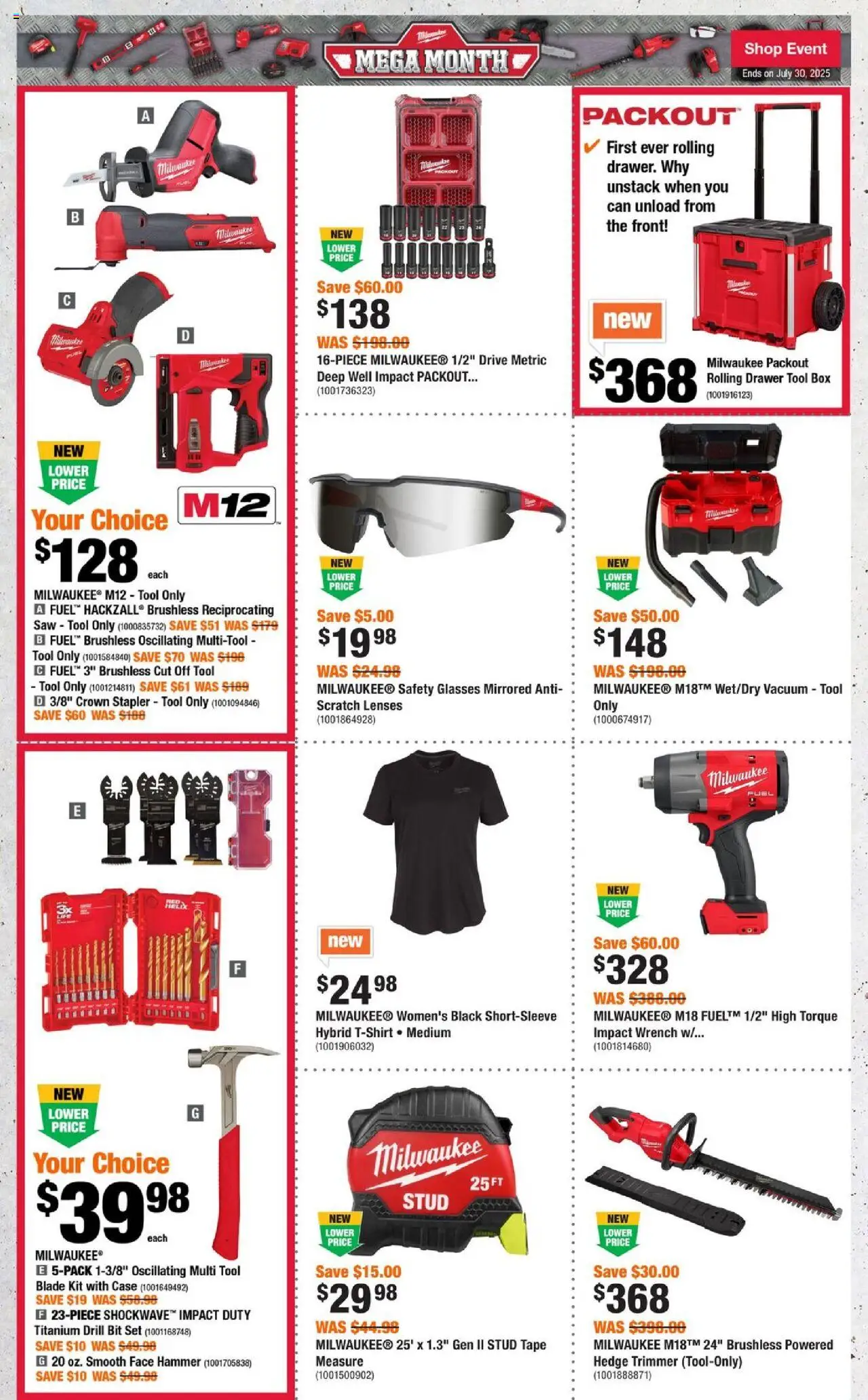 Home Depot weekly flyer / circulaire - page 3- valid from Jul 17, 2025