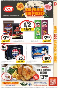 IGA catalogue preview - valid from 15/10/2025