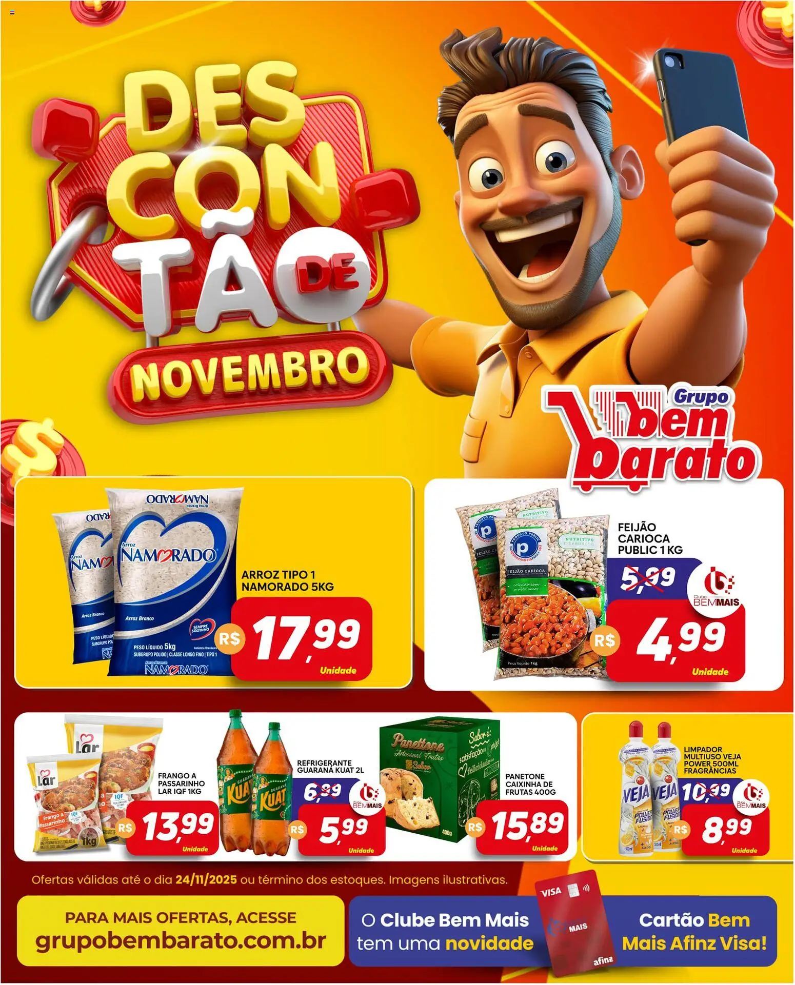 Supermercado Bem Barato - Ofertas da semana - página 1- válido a partir de 18/11/2025
