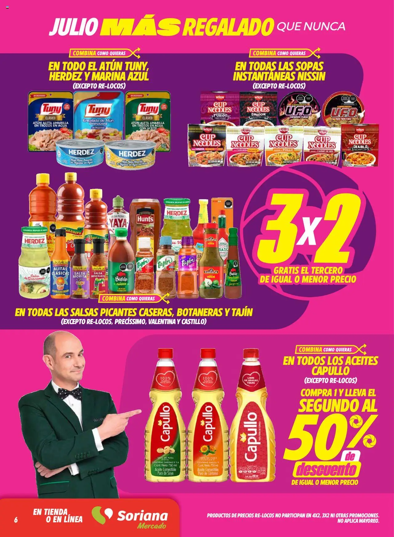 Soriana - Julio Regalado Mercado Nacional - página 6- válido desde 17/07/2025