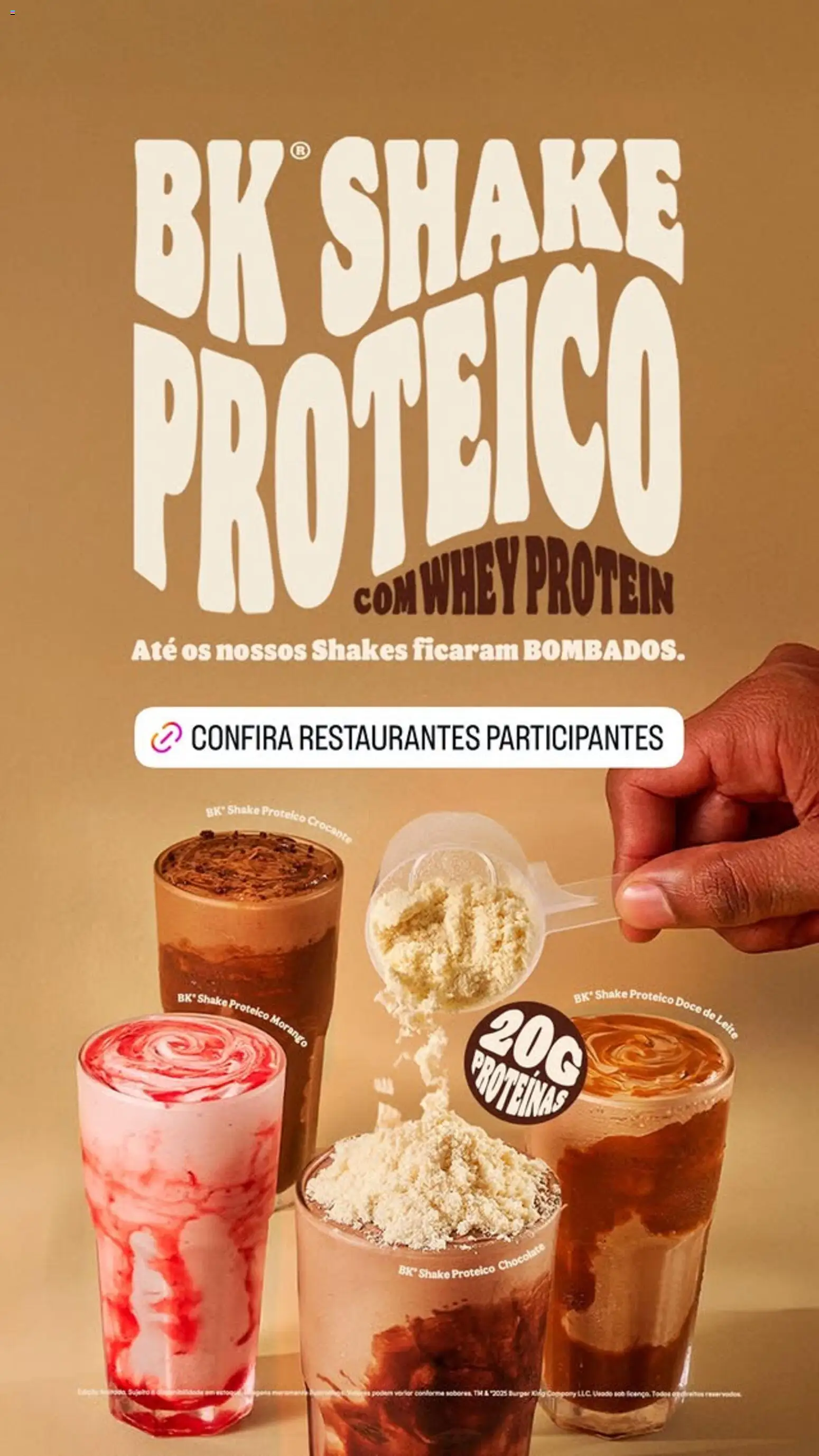 Burger King - Ofertas atuais - página 1- válido a partir de 07/01/2026
