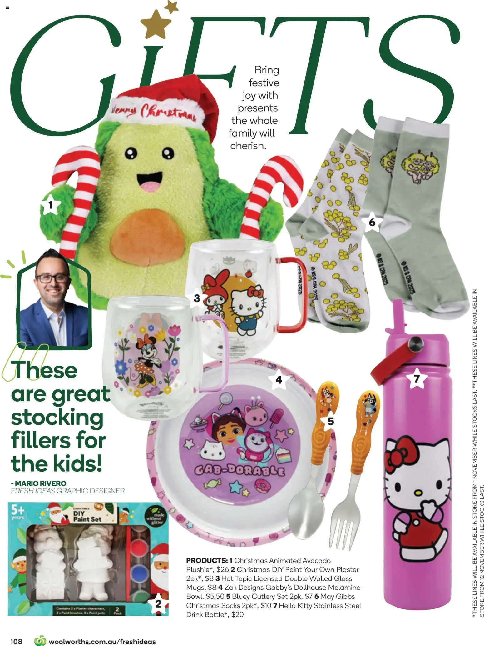 Woolworths Fresh Ideas Magazine - page 108- valid from 01/11/2025