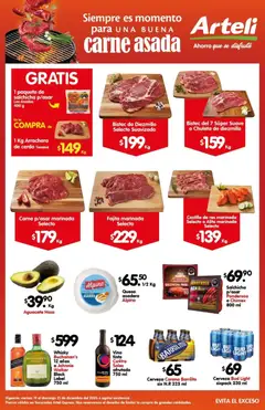 Arteli folleto Carnes Suc. Express válido desde 19/12/2025