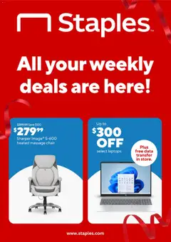 Preview Staples Weekly Ad valid from 02/18/2026