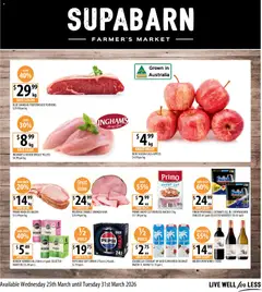 Supabarn catalogue preview - valid from 25/03/2026