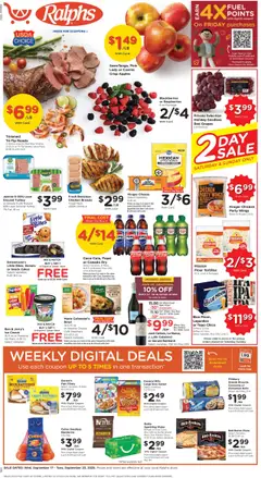 Preview Ralphs Weekly Ad valid from 09/17/2025