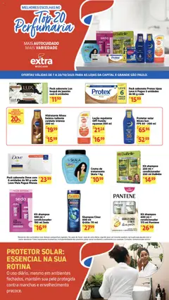 Pré-visualização Extra - Ofertas de Mercado Perfumaria válida a partir de 07/10/2025