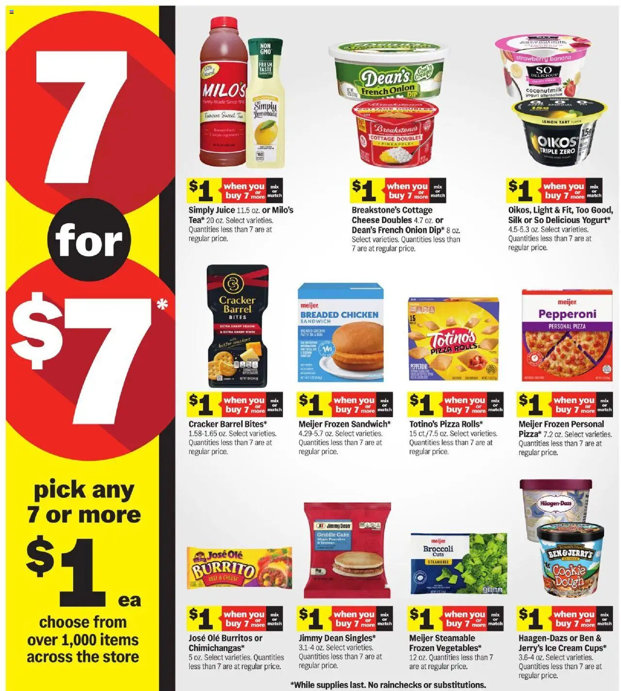Meijer Weekly Ad - page 8- valid from 07/20/2025