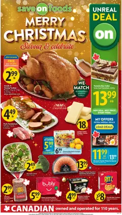 Preview Save on foods weekly flyer / circulaire valid from Dec 18, 2025
