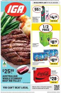 IGA catalogue preview - valid from 14/01/2026