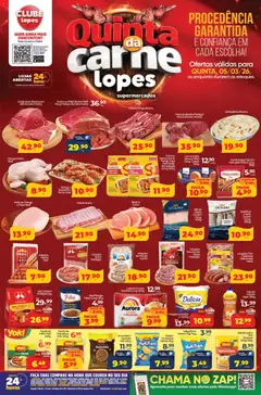 Pré-visualização Lopes Supermercados - Ofertas da semana válida a partir de 05/03/2026
