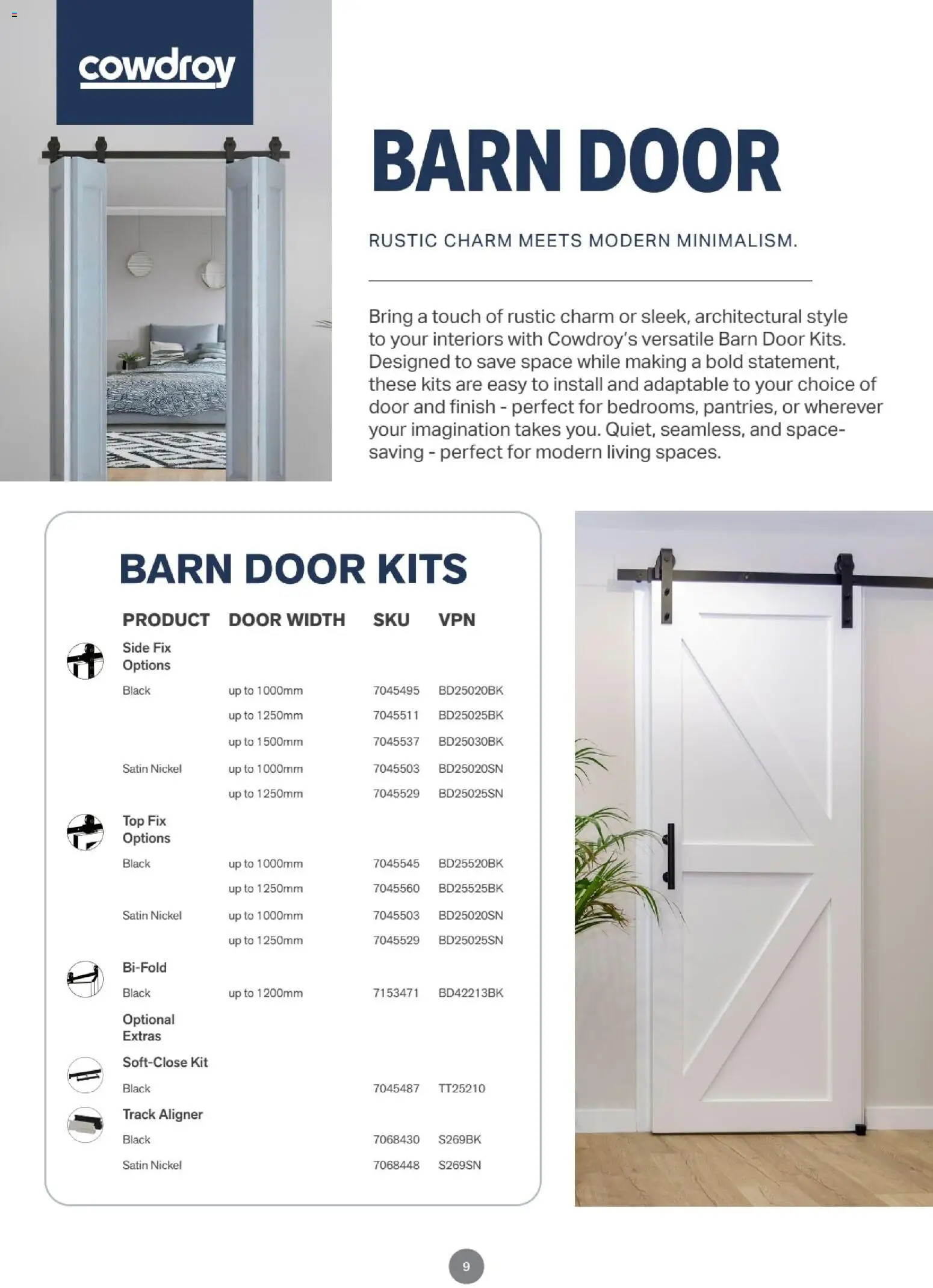 Mitre 10 Door & Door Furniture E-selection Guide 2025 - page 9- valid from 05/02/2026