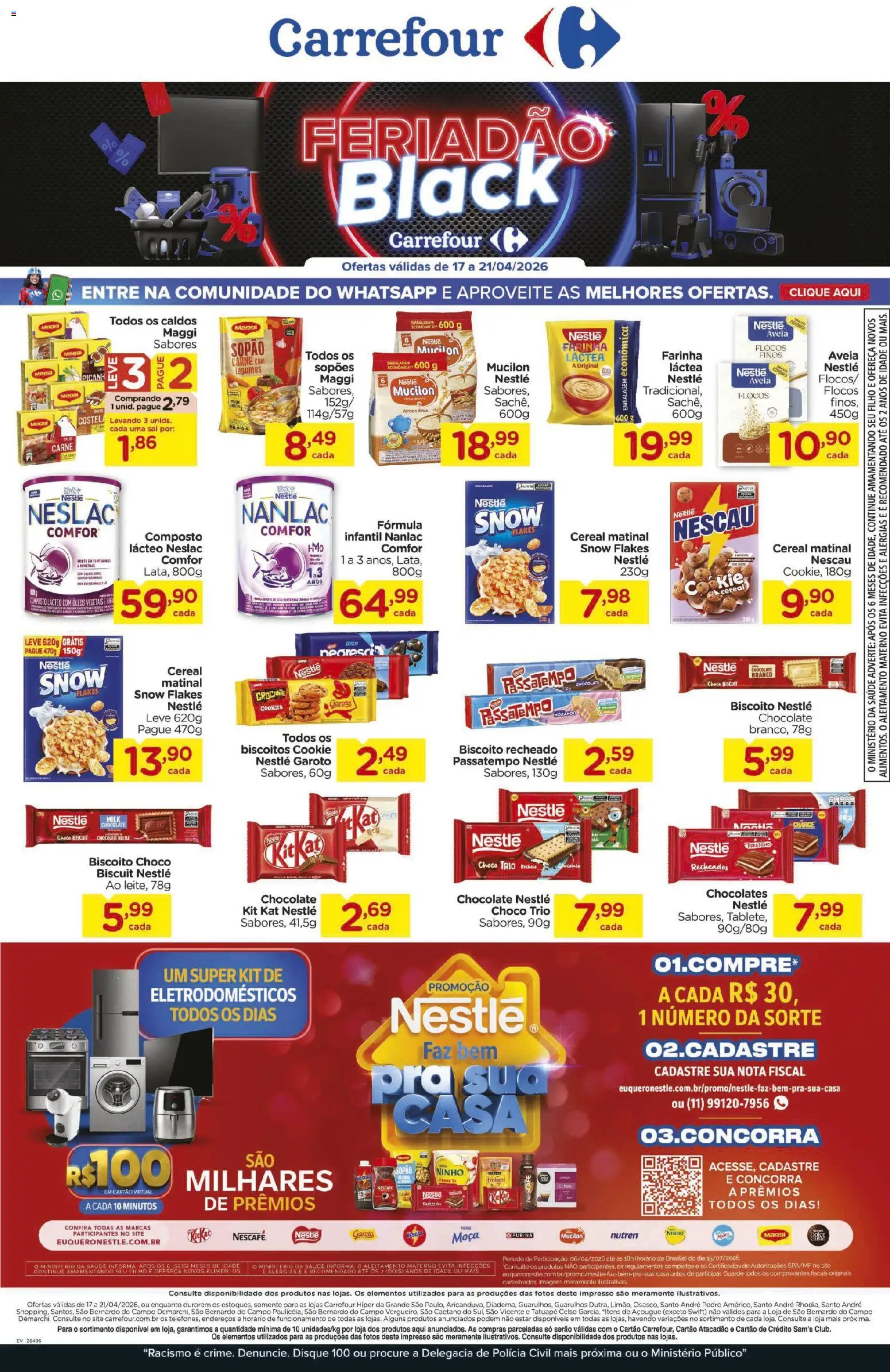 Carrefour - Ofertas da semana - página 1- válido a partir de 17/04/2026
