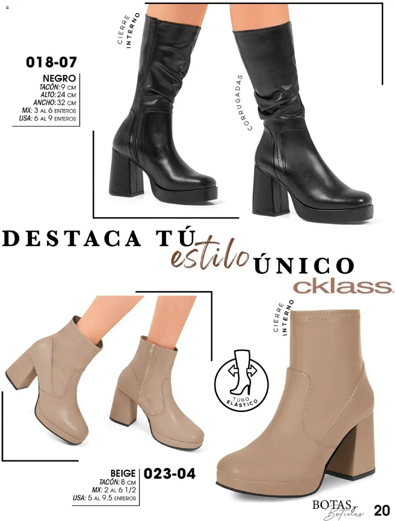 Cklass catálogo Botas - página 21- válido desde 14/07/2025