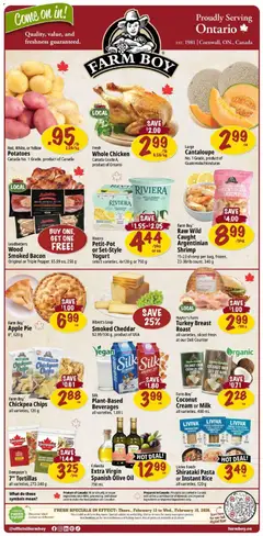 Preview Farm Boy weekly flyer / circulaire valid from Feb 12, 2026