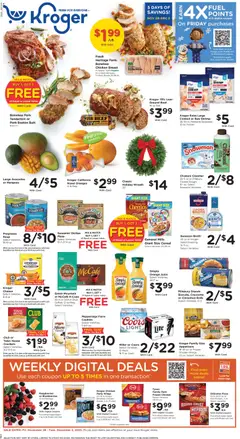 Preview Kroger Weekly Ad valid from 11/28/2025