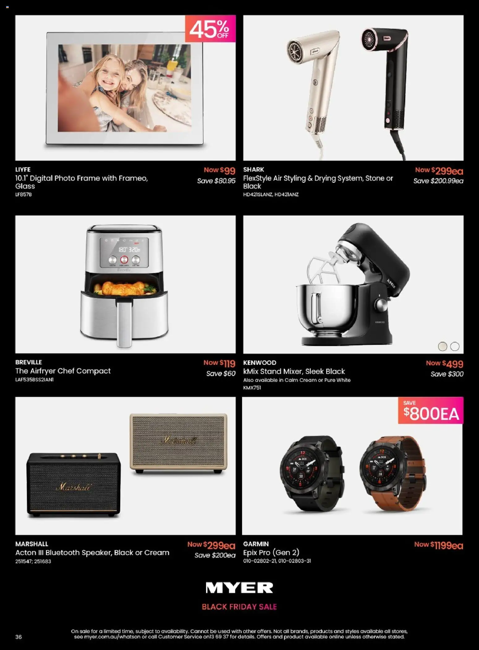 Myer Black Friday - page 36- valid from 17/11/2025