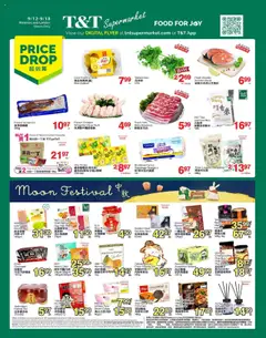 Preview T&T Supermarket weekly flyer / circulaire valid from Sep 12, 2025
