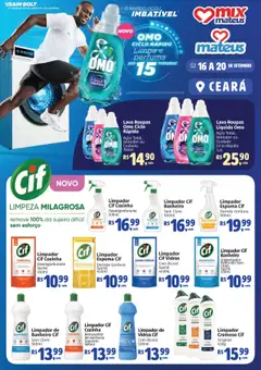 Pré-visualização Mateus - Ofertas Unilever válida a partir de 16/09/2025