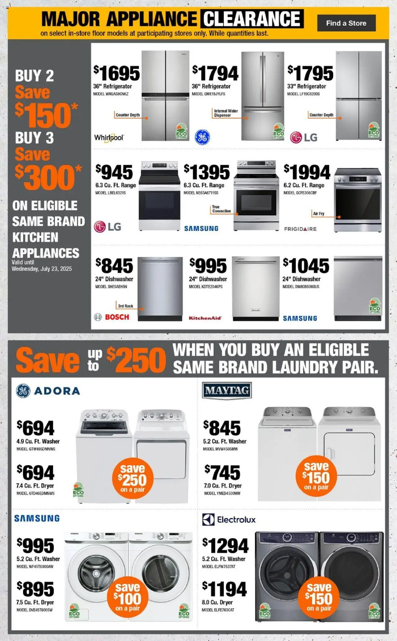 Home Depot weekly flyer / circulaire - page 9- valid from Jul 17, 2025