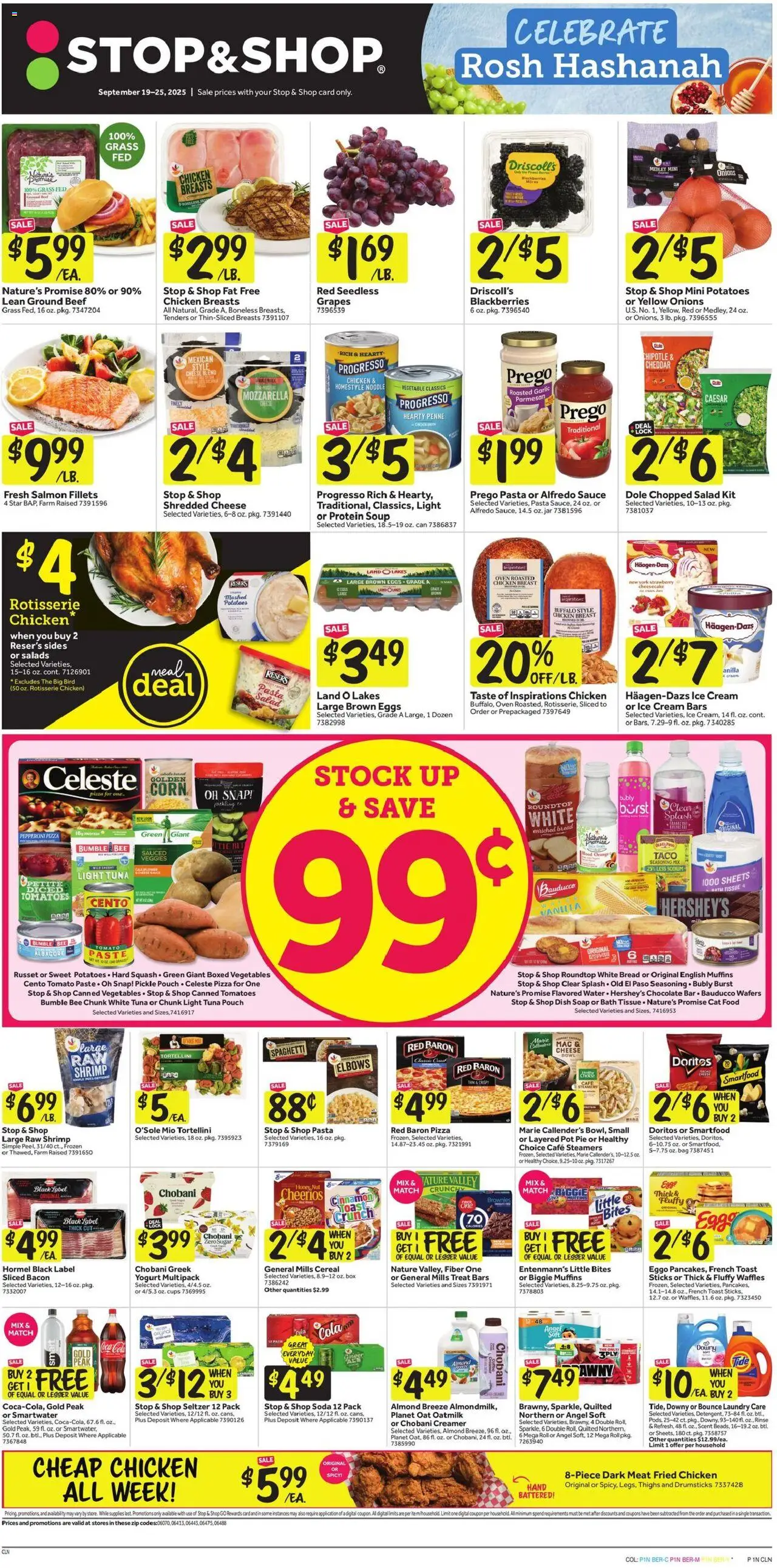Stop & Shop Weekly Ad - page 1- valid from 09/19/2025