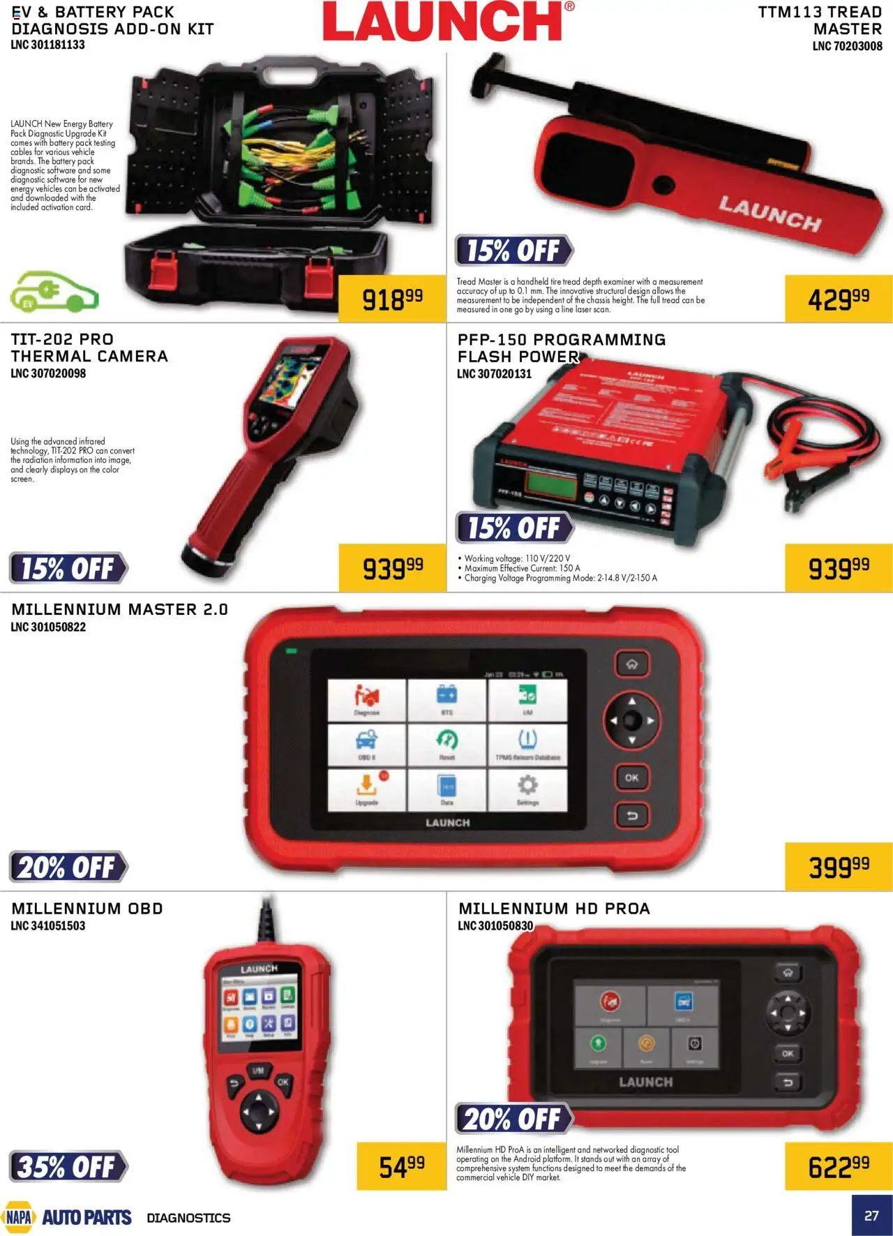 NAPA Auto Parts - Real Deals - page 27- valid from Oct 1, 2025