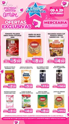 Pré-visualização Estrela Azul - Ofertas Clube  válida a partir de 09/10/2025