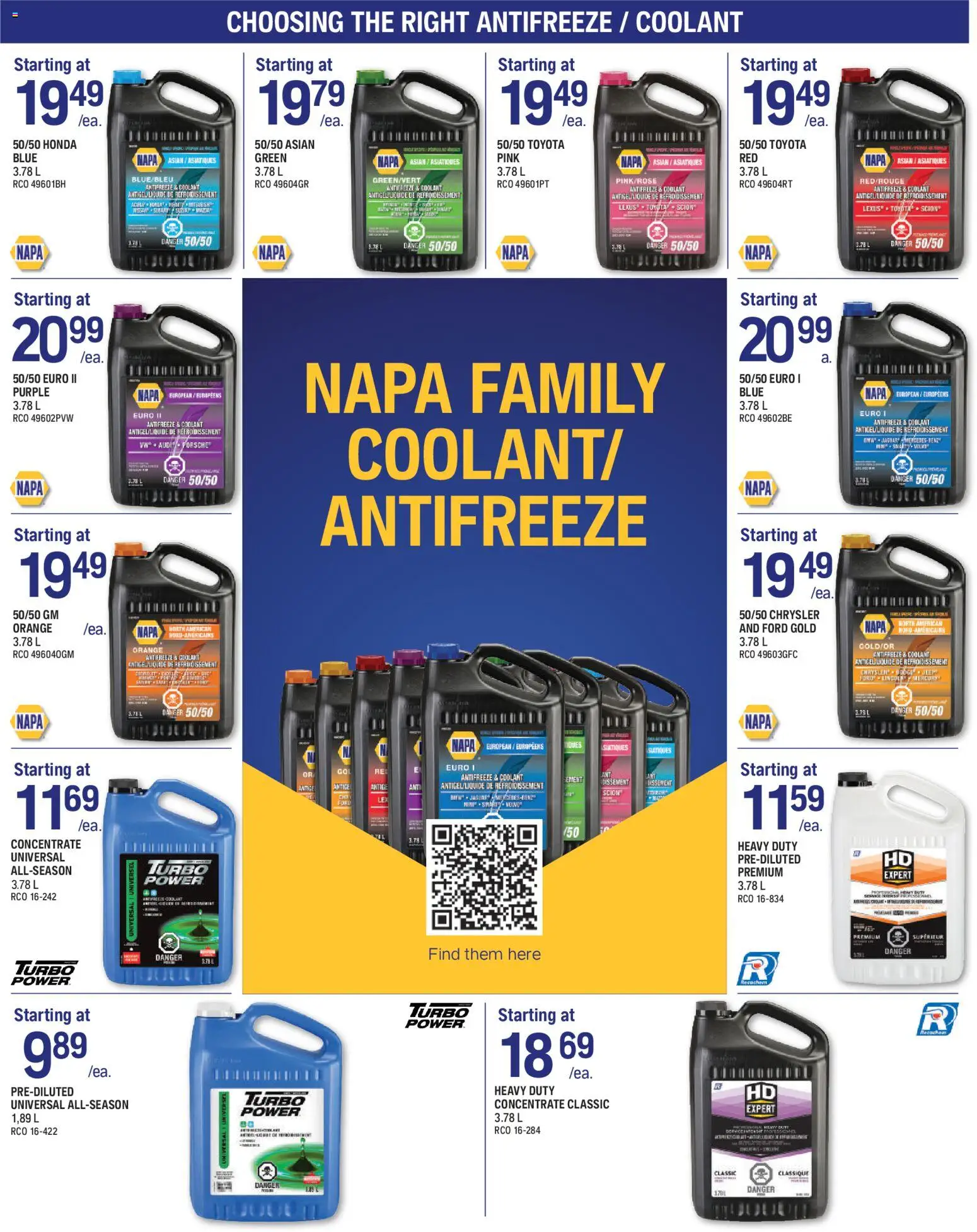NAPA Auto Parts weekly flyer - page 3- valid from Jan 1, 2026
