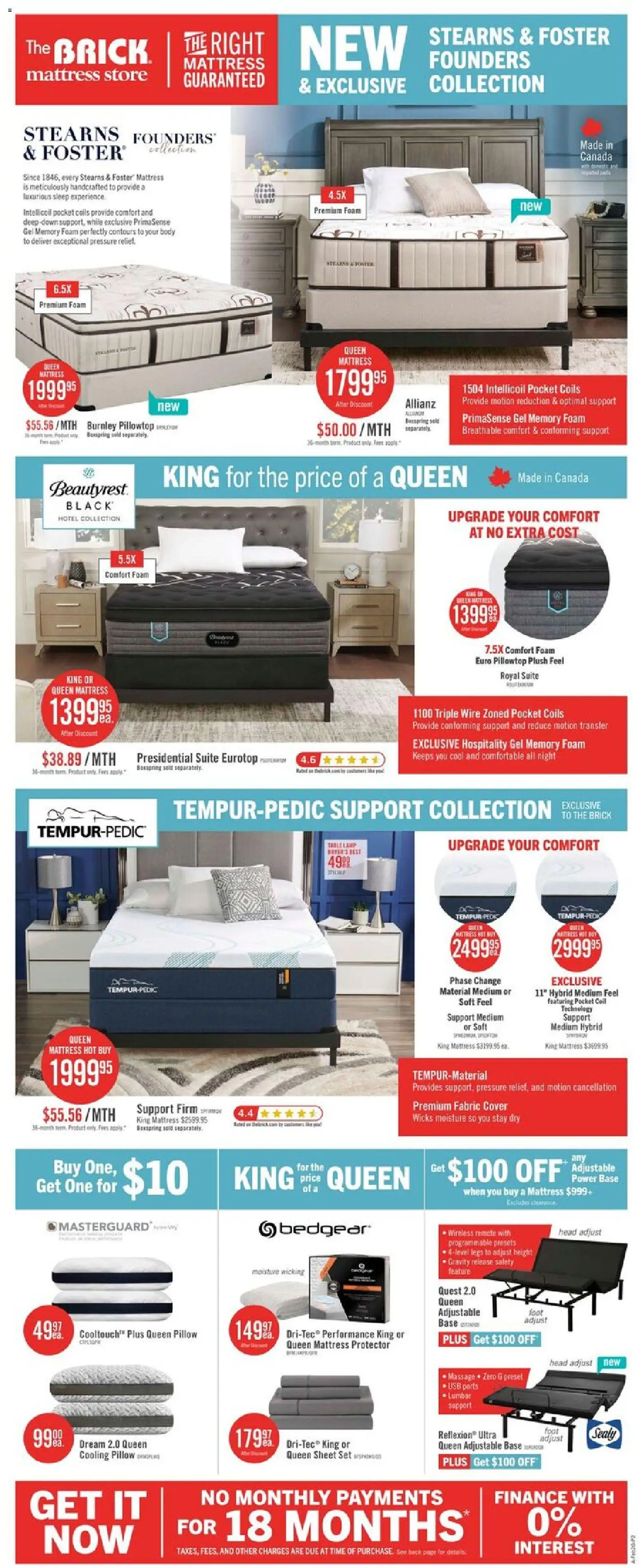 The Brick weekly flyer / circulaire - page 5- valid from Feb 18, 2026