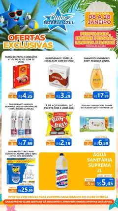 Pré-visualização Estrela Azul - Ofertas Clube Perfumaria válida a partir de 08/01/2026